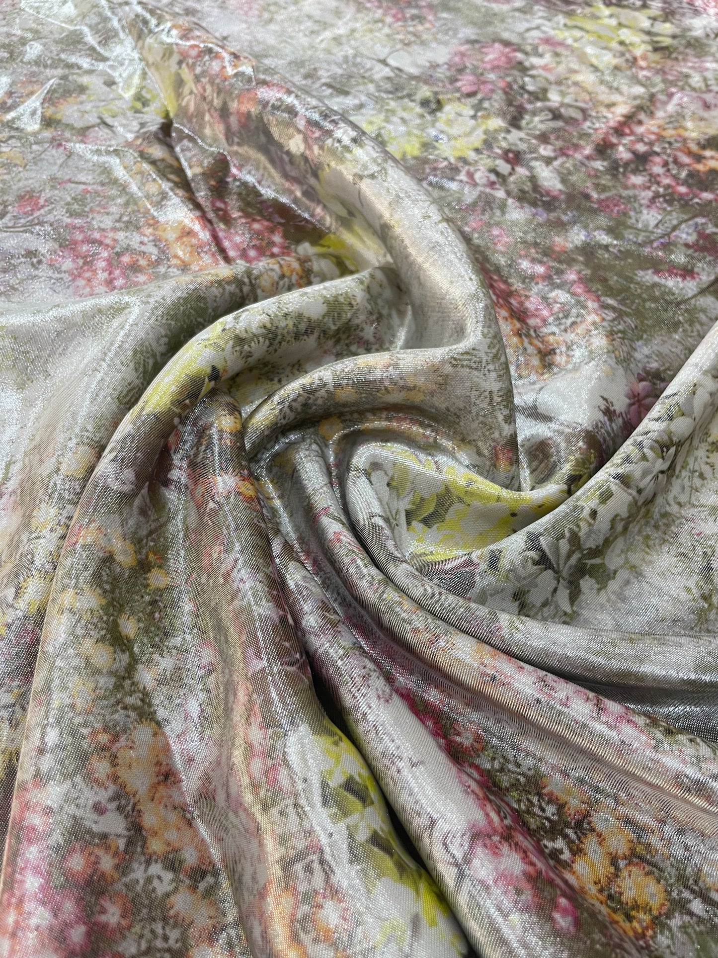 satin imprimé