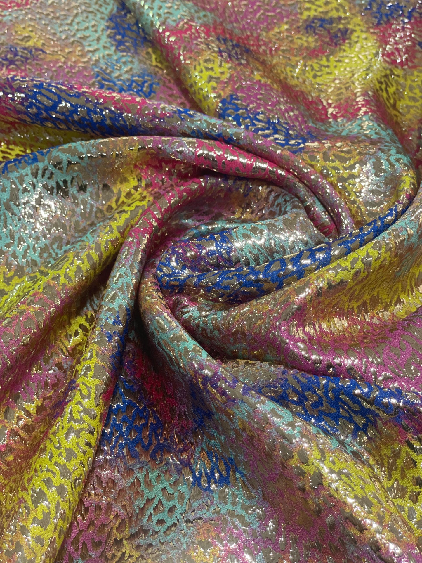 lamé lurex imprimé/bariolé
