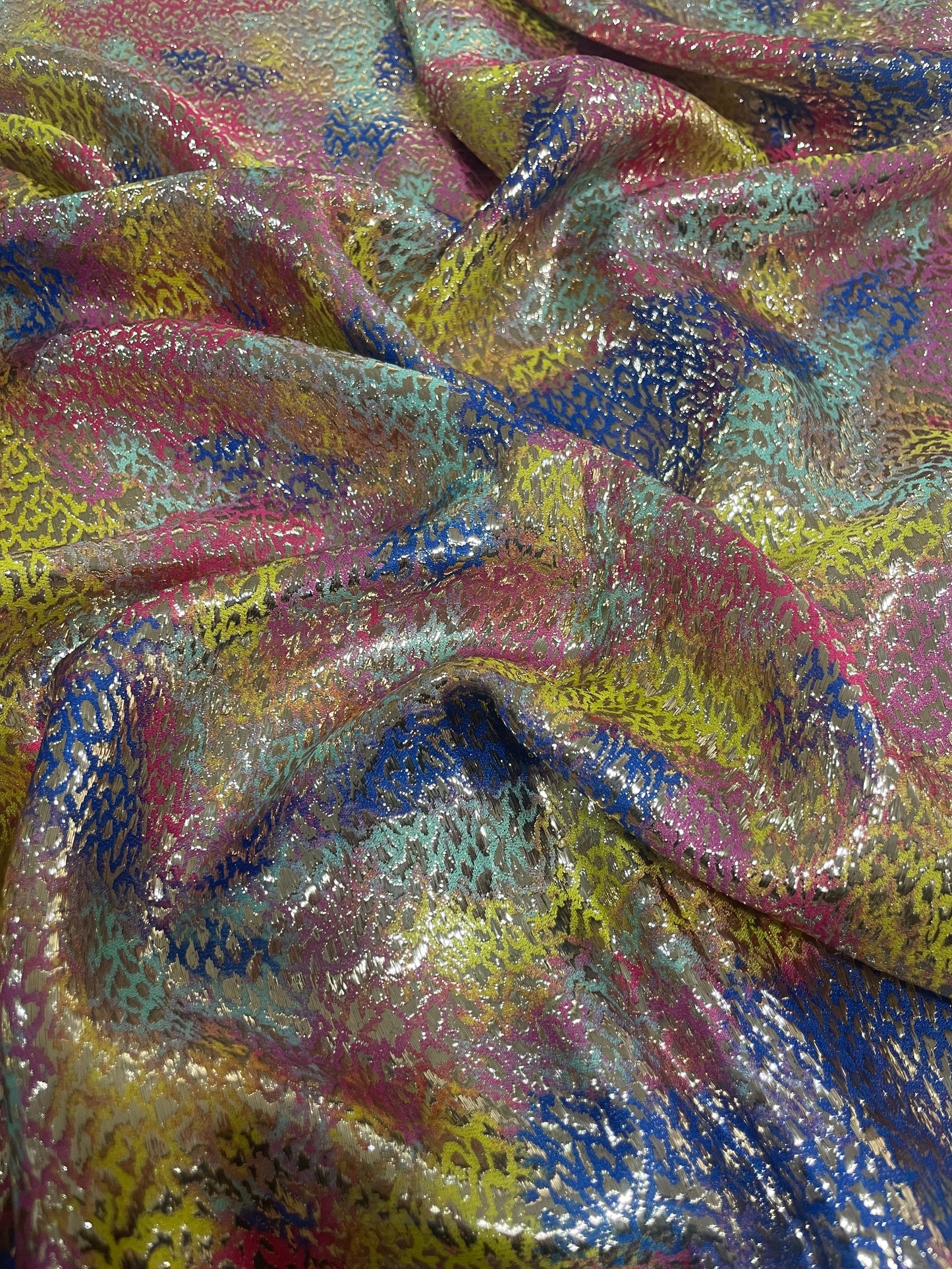 lamé lurex imprimé/bariolé