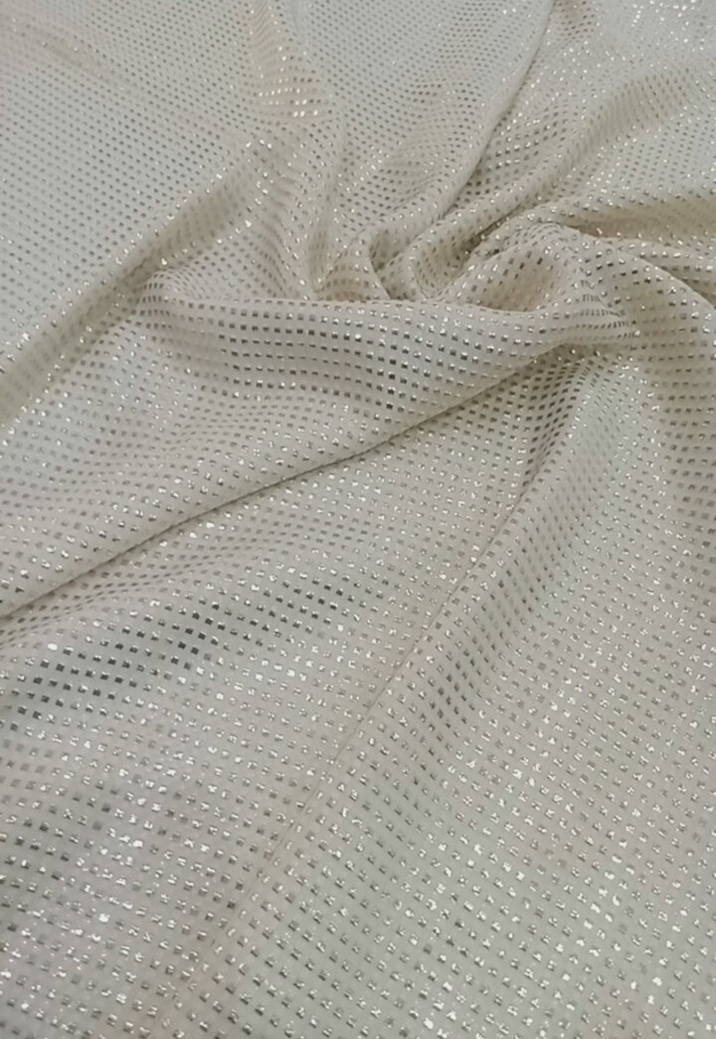 Tlija de soie en lurex