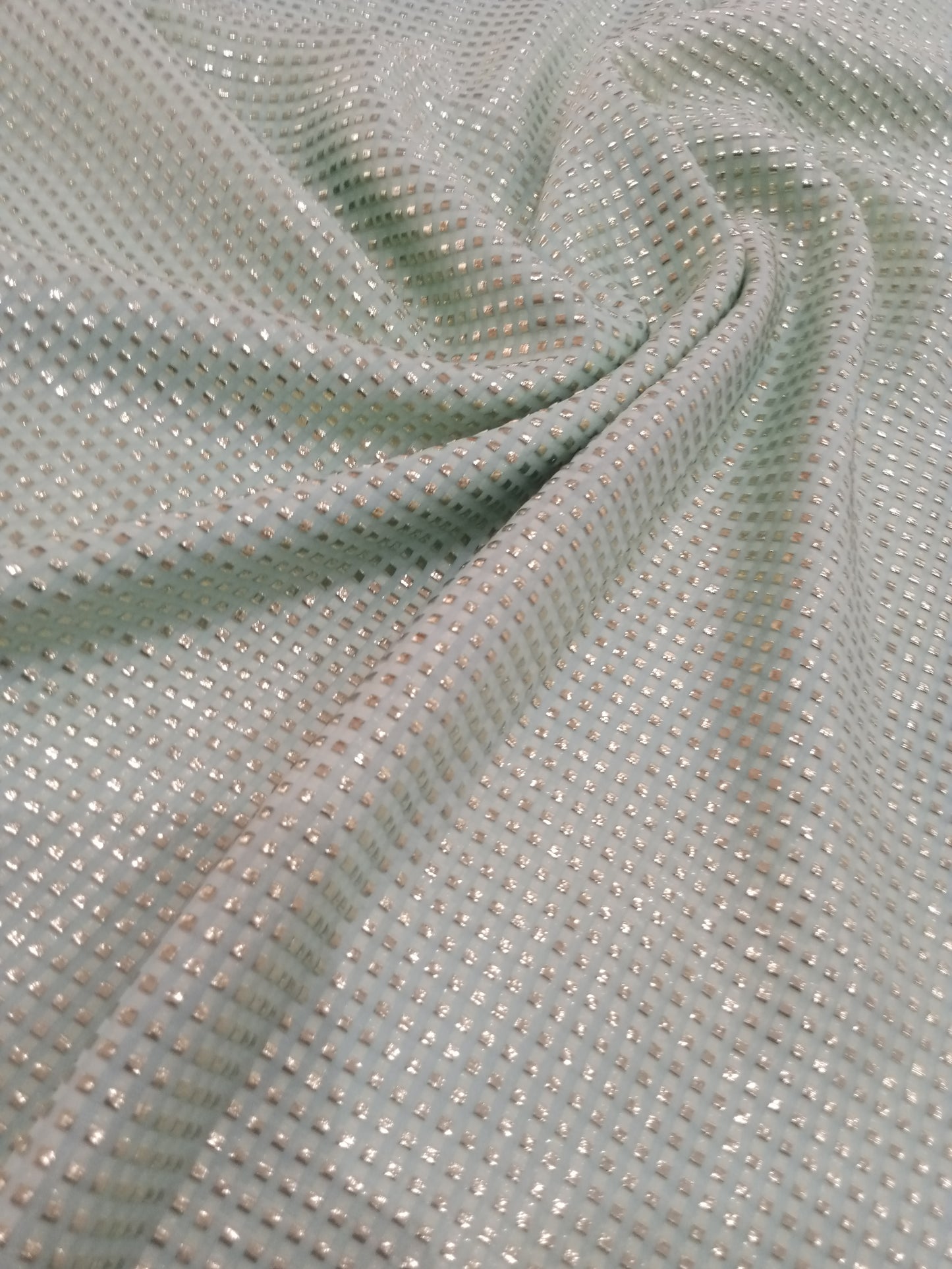 Tlija de soie en lurex