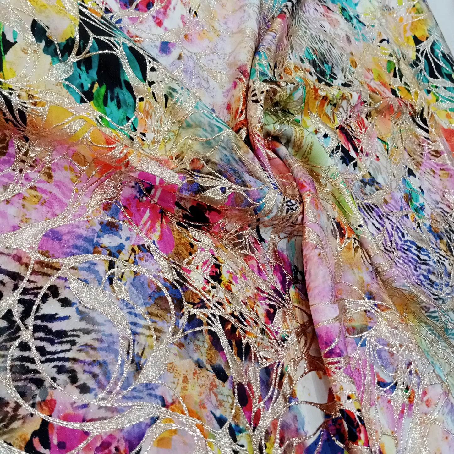 lamé lurex imprimé/bariolé