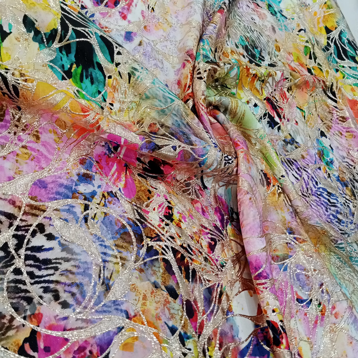 lamé lurex imprimé/bariolé
