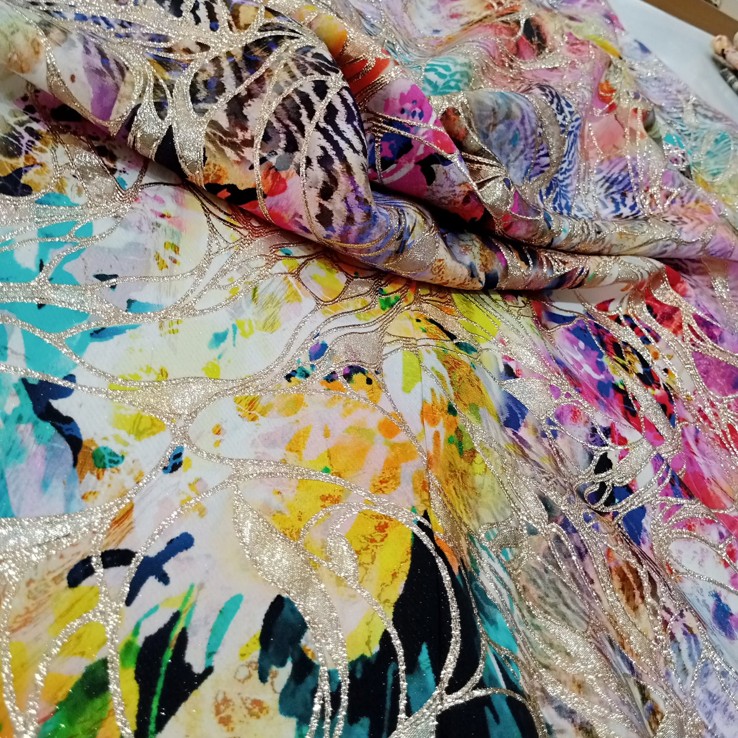 lamé lurex imprimé/bariolé