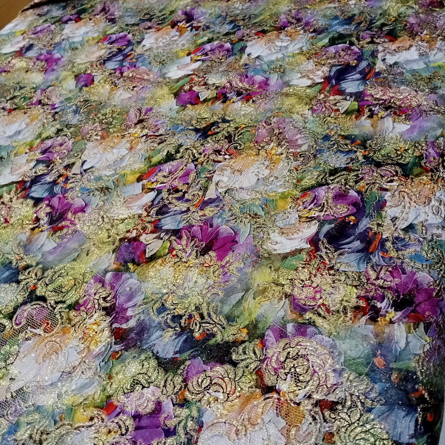 lamé lurex imprimé/bariolé
