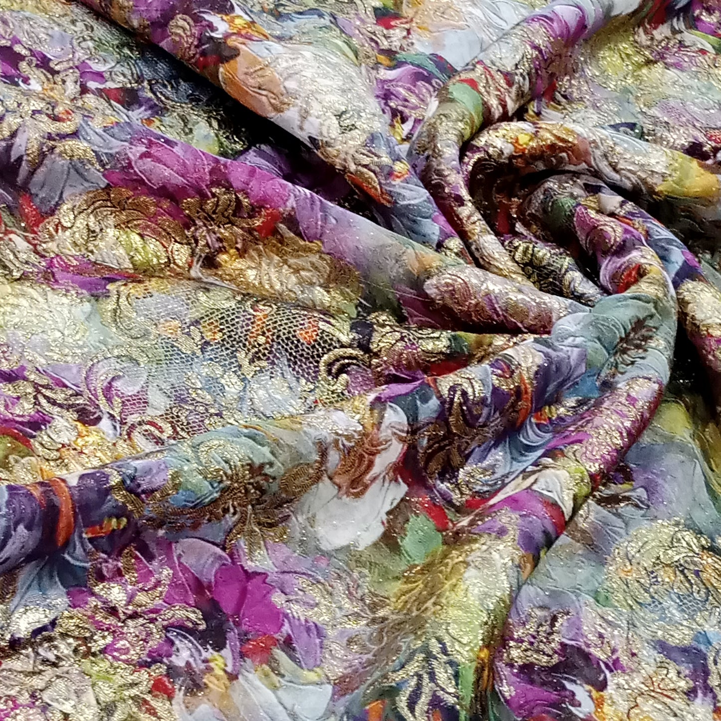 lamé lurex imprimé/bariolé