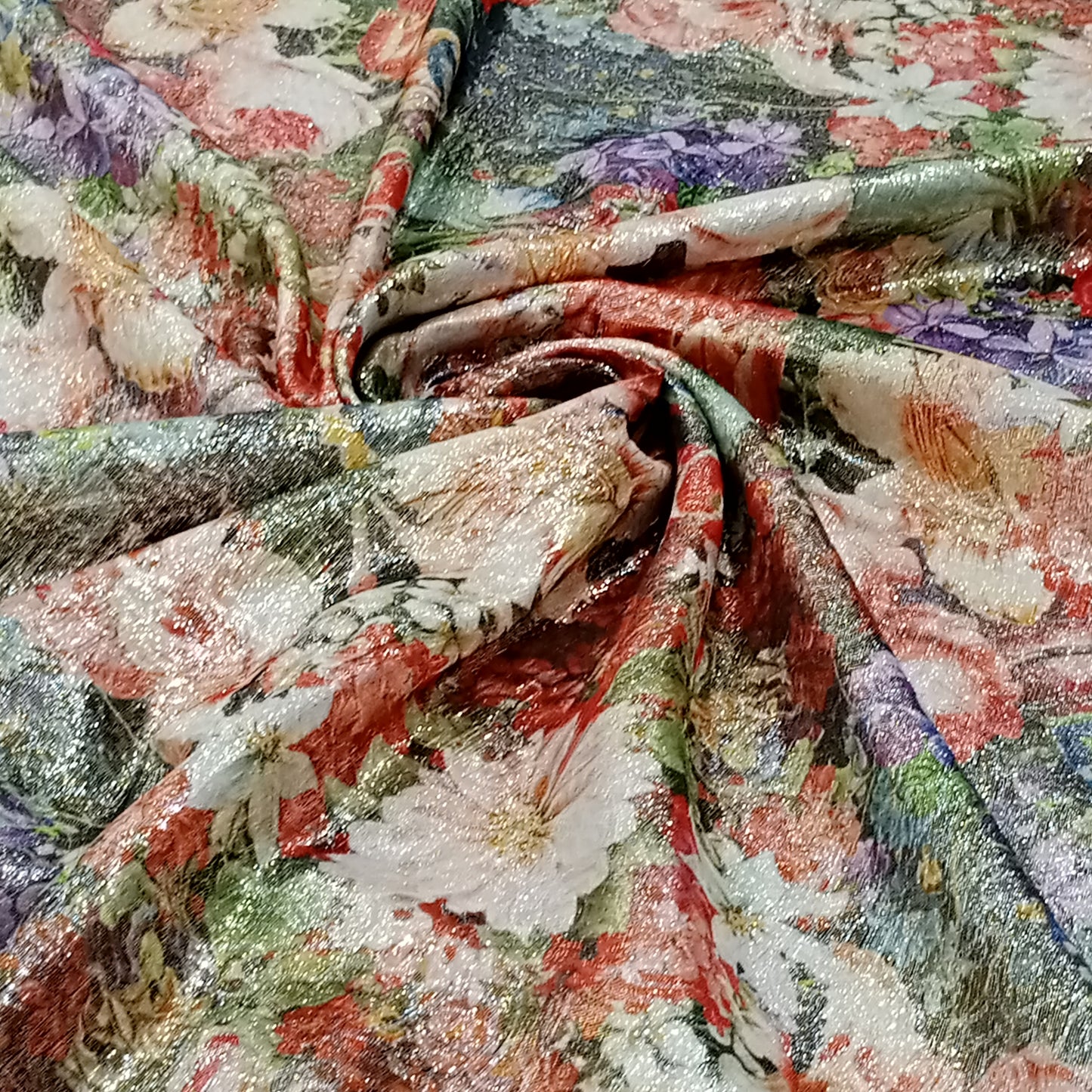 lamé lurex imprimé/bariolé