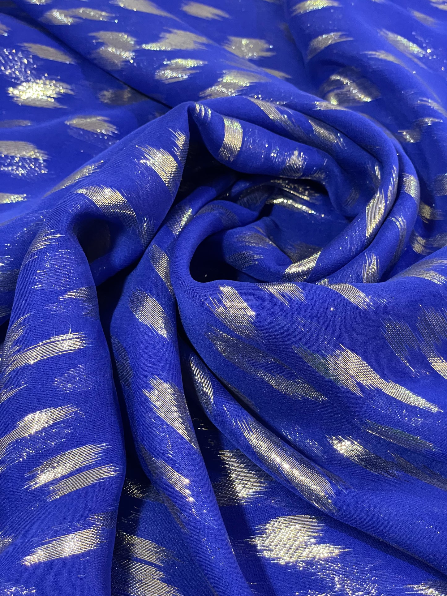 silk shiffon lurex