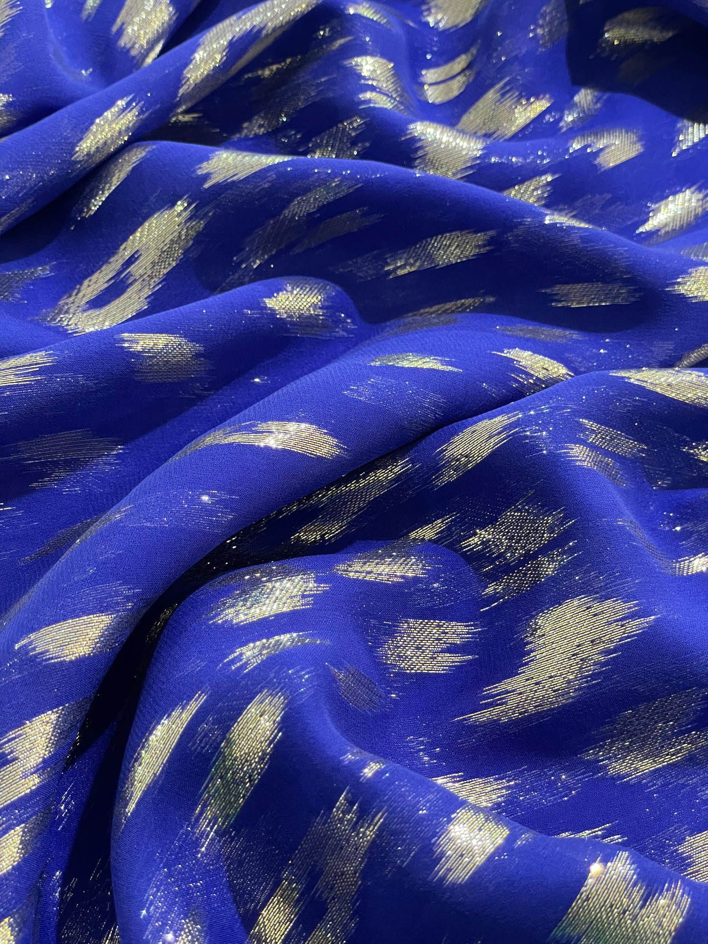 silk shiffon lurex