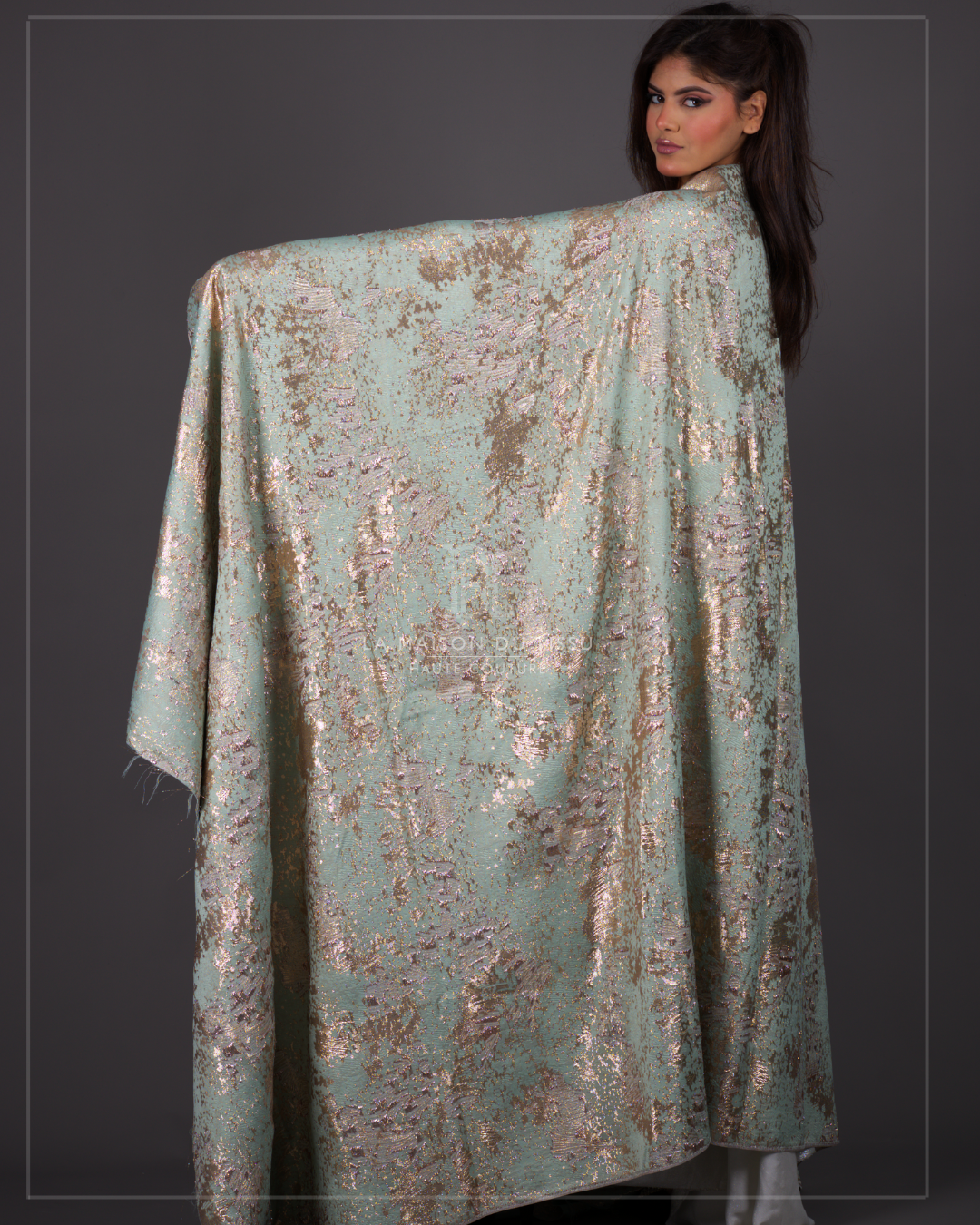 brochet de soie en lurex