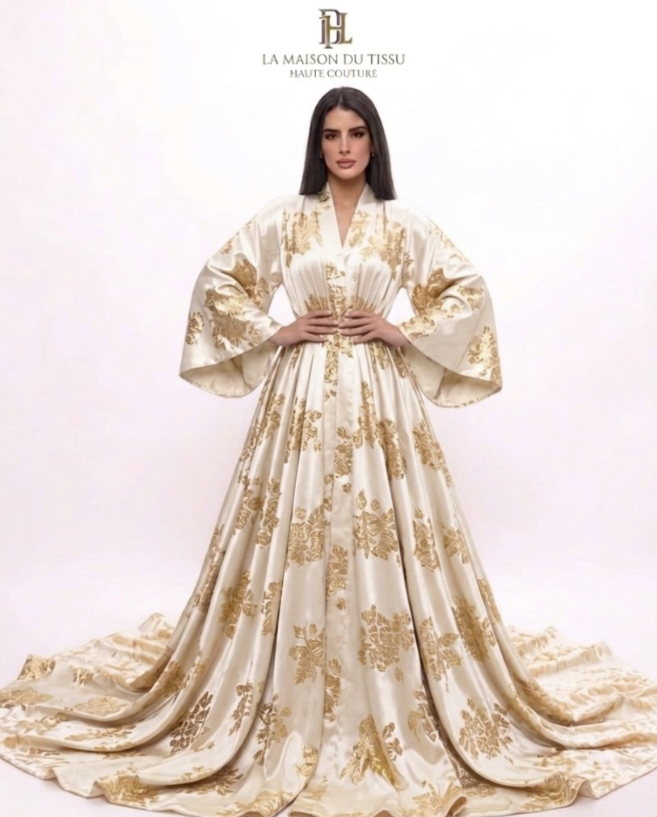 Collection Caftan Royal — brochets et broderies