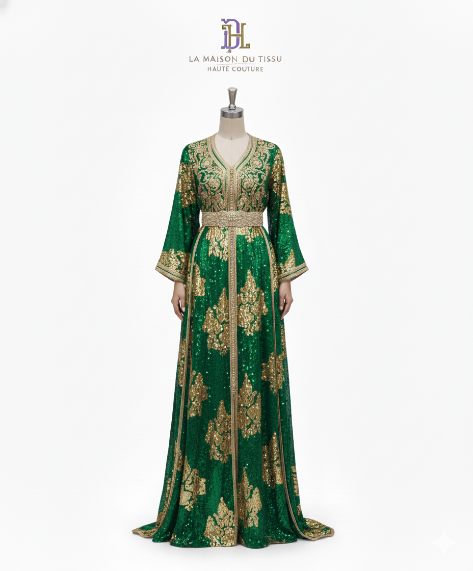 georgette lurex pailleté